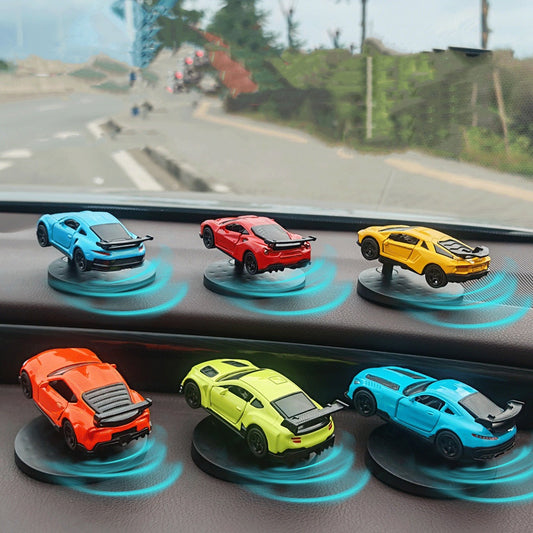 Drift Car Toy Decoration 360 °  Dynamic  Rotation  Physical Model