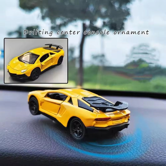 Drift Car Toy Decoration 360 °  Dynamic  Rotation  Physical Model