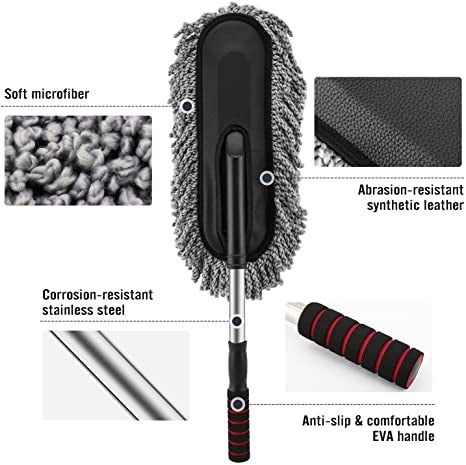 Premium Car Duster – Quick Dust Removal with Scratch-Free Finish