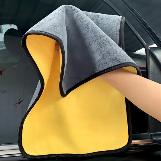 Premium Microfiber Car Cleaning Towel – Ultimate Shine & Lint-Free Finish!